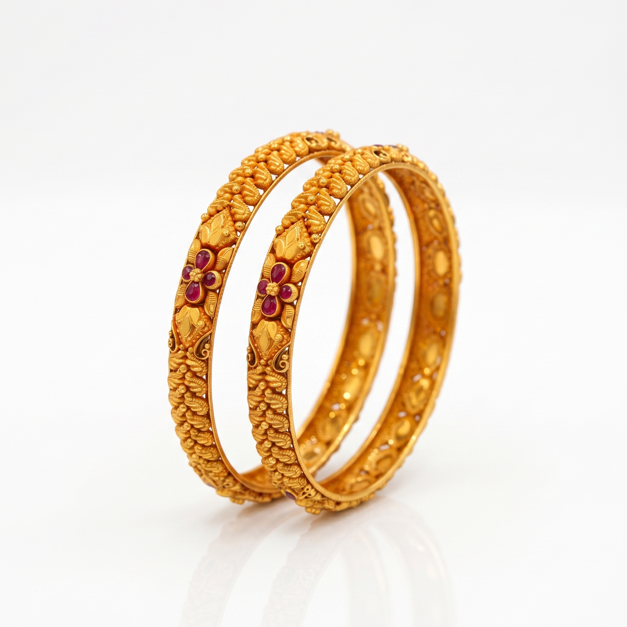 Moissanite Pave Bangle