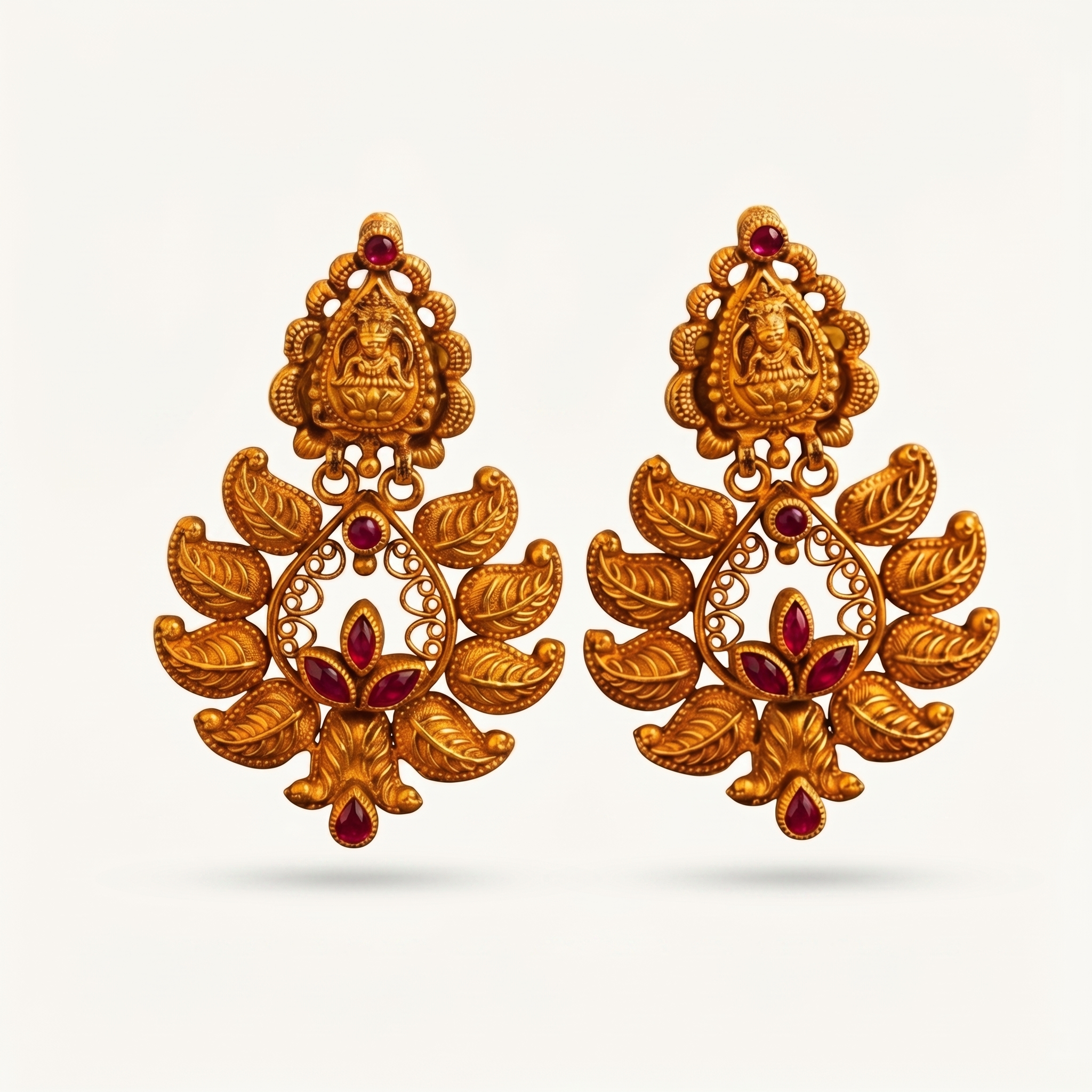 Royal Kundan Statement Chandbali