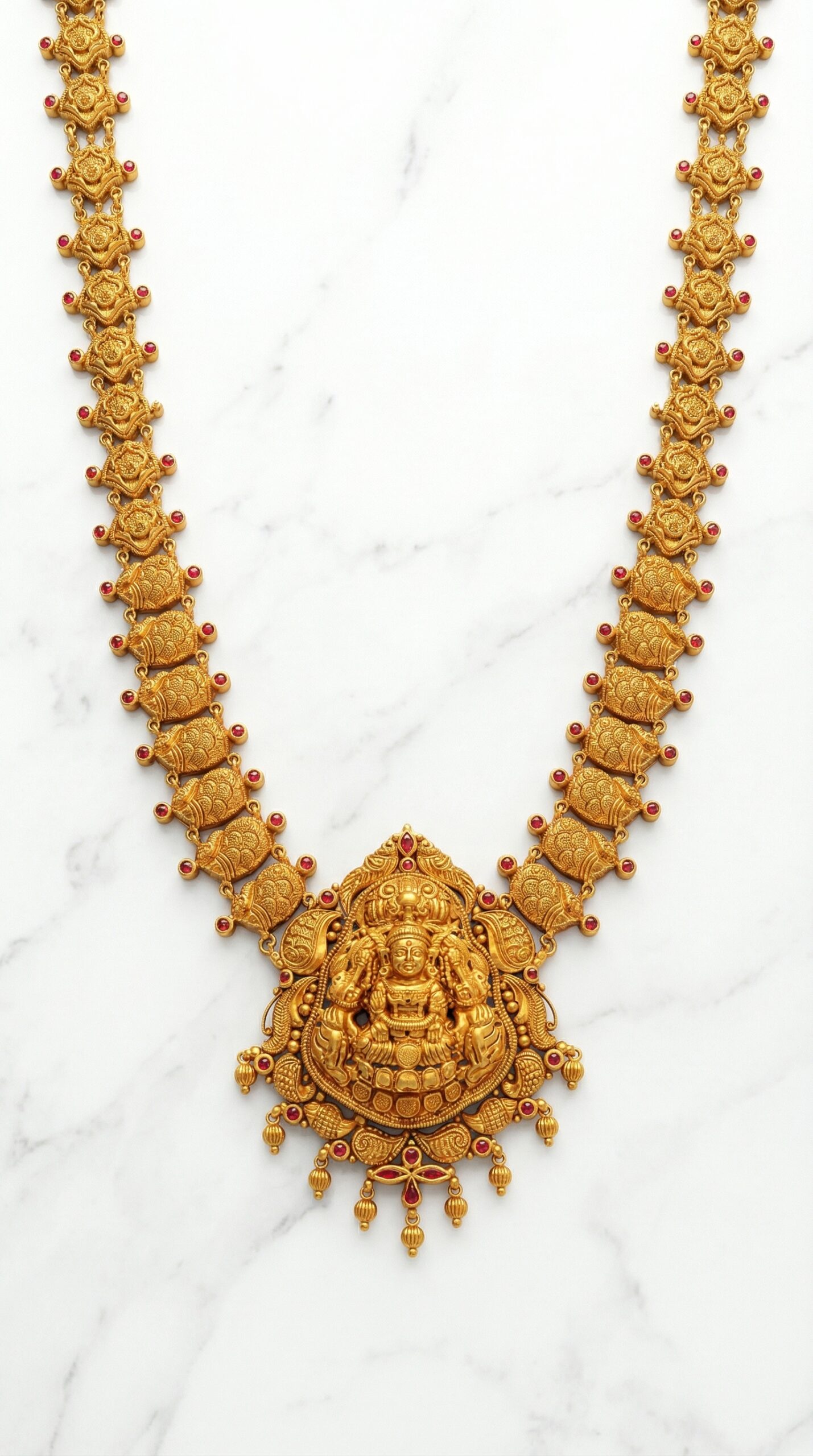 Peacock Motif Necklace