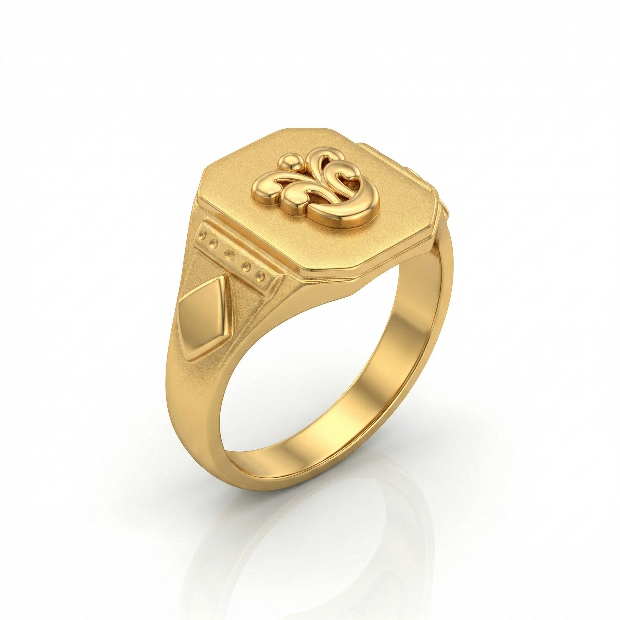 Two-Tone Minimalist Ring