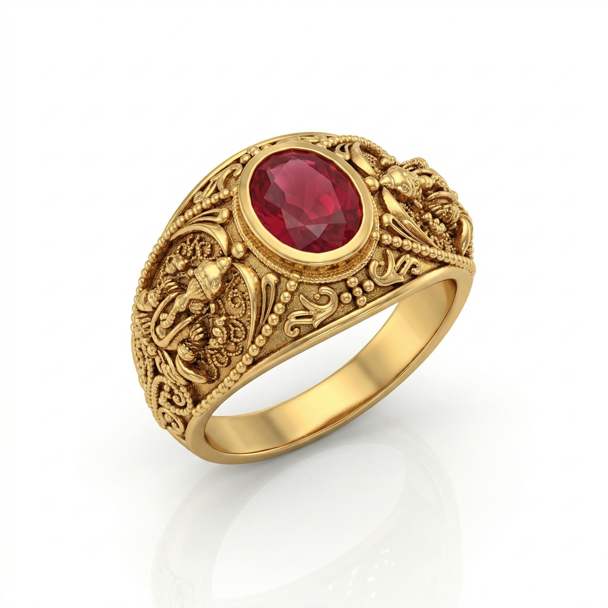 Two-Tone Minimalist Ring