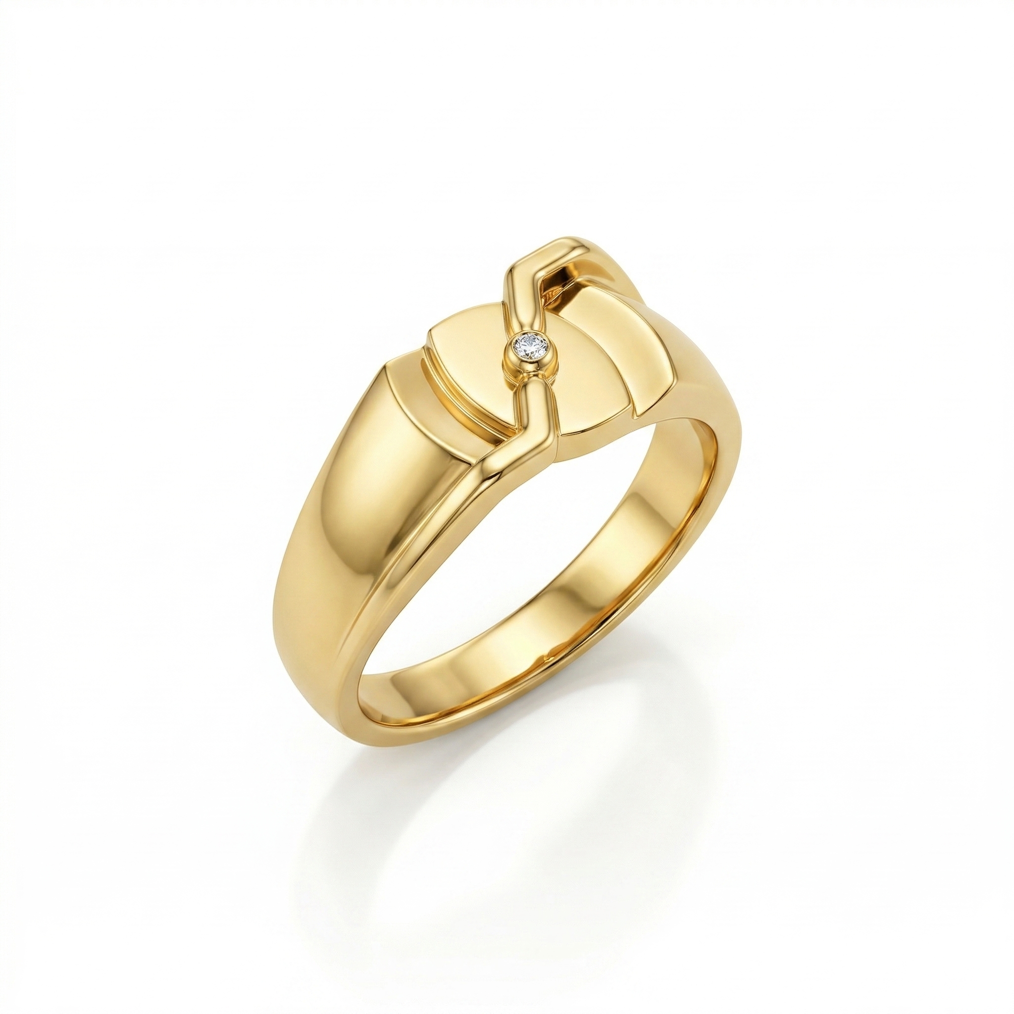 Two-Tone Minimalist Ring