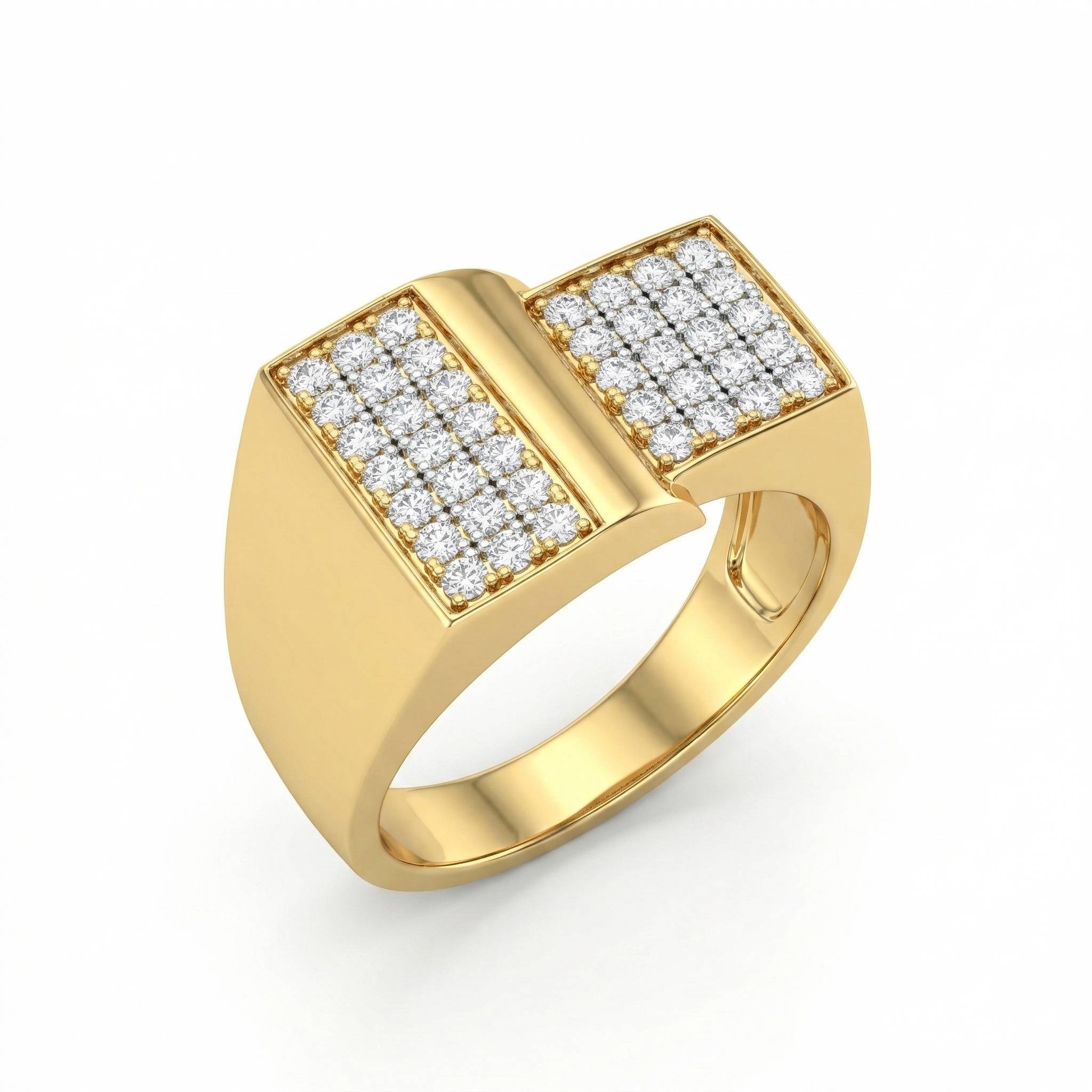 Geometric Pattern Ring