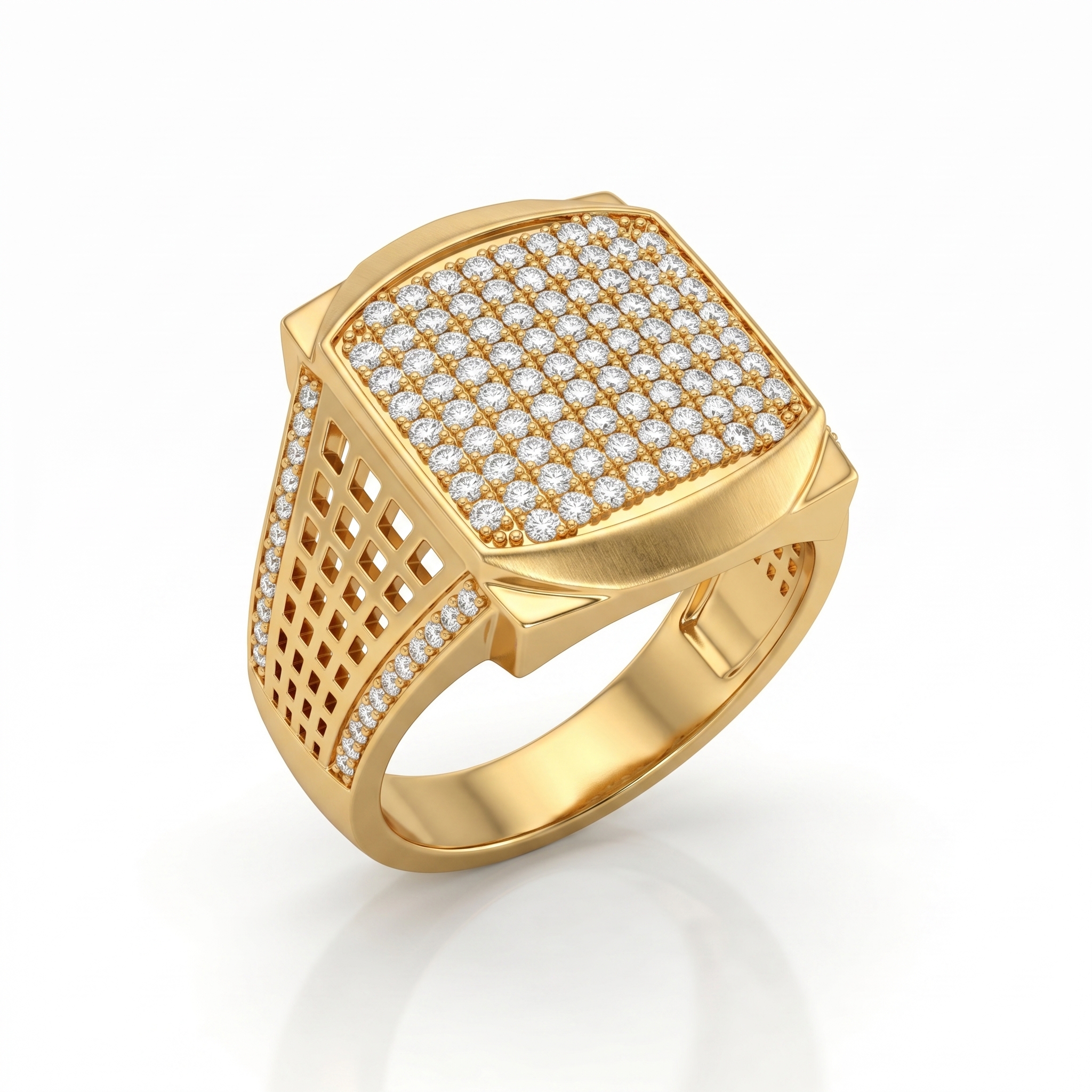 The Executive Moissanite Band