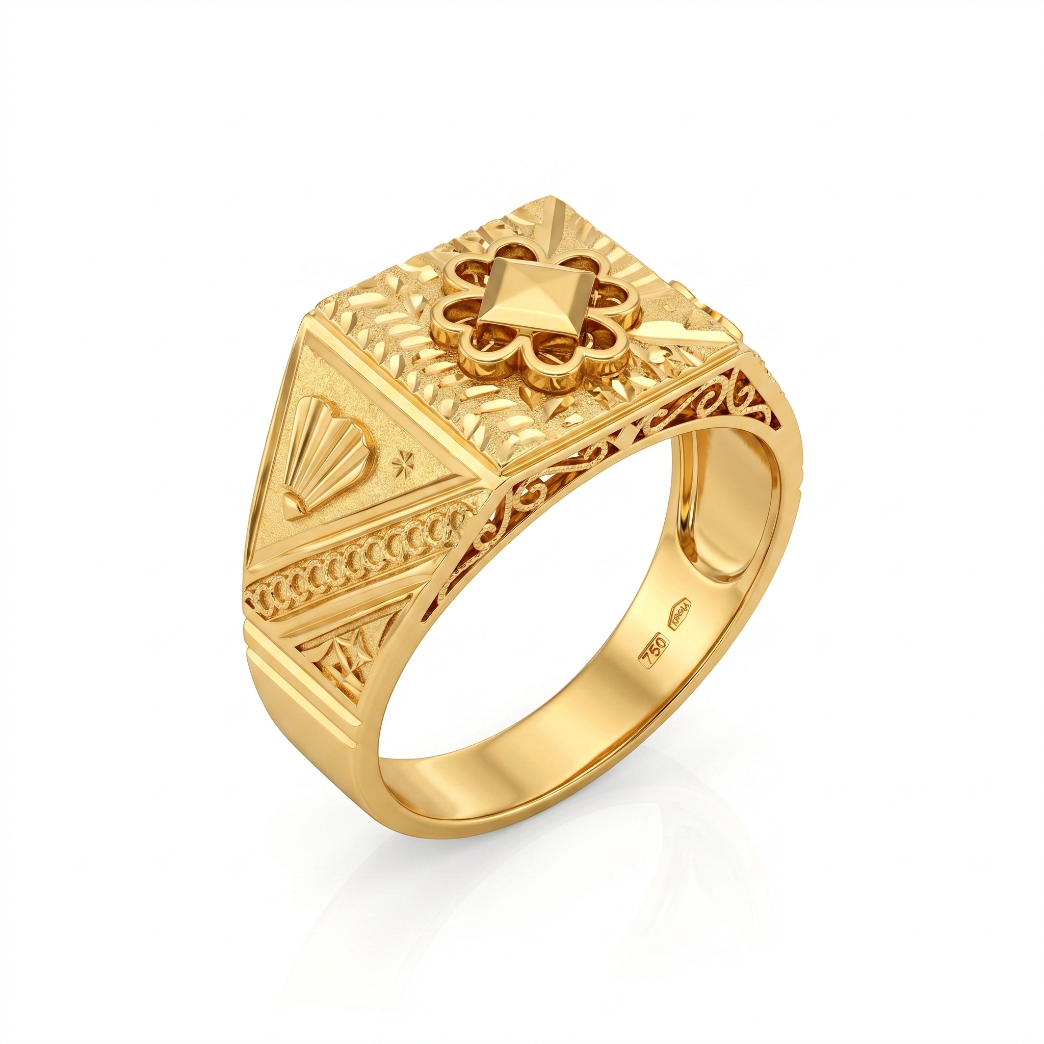 Two-Tone Minimalist Ring