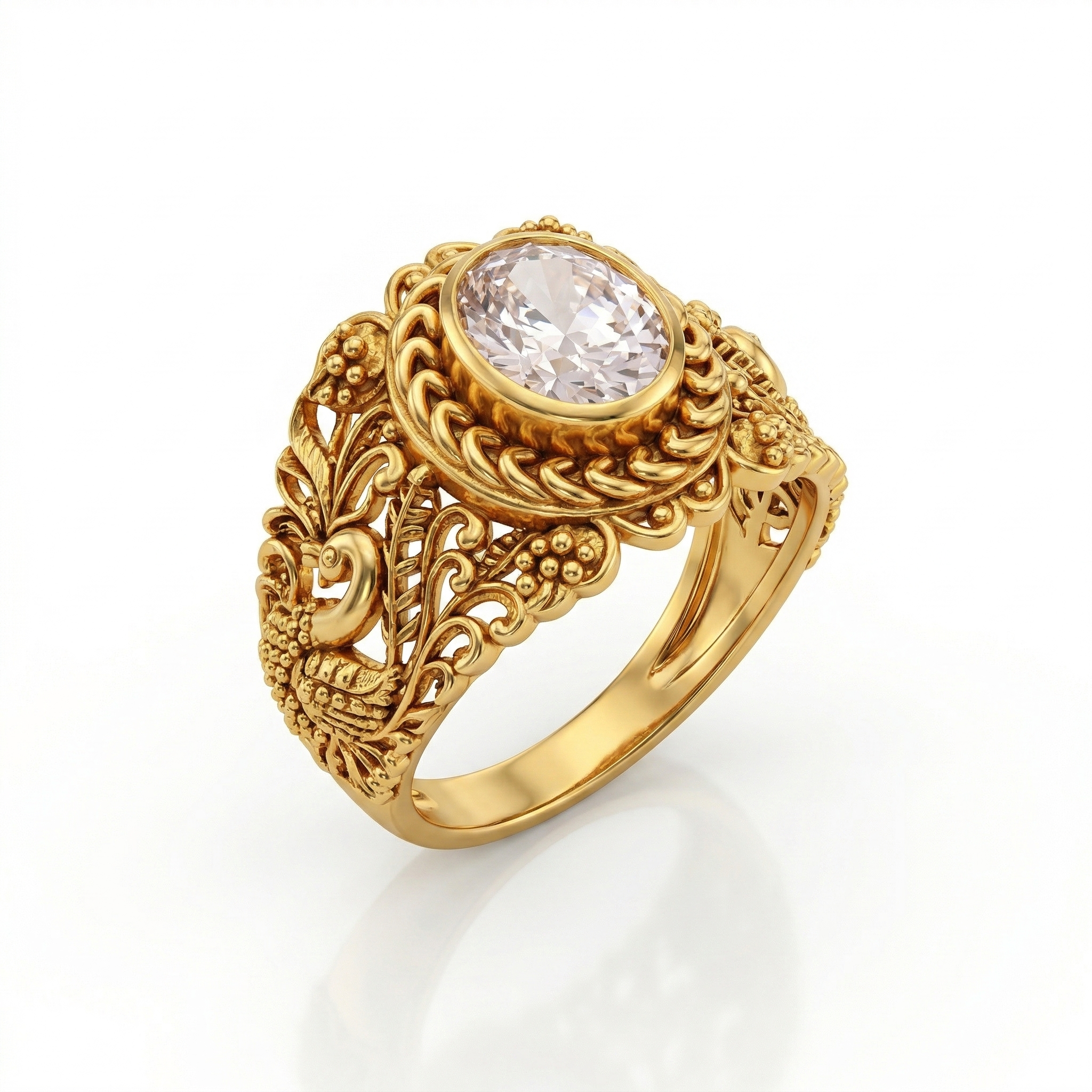 Two-Tone Minimalist Ring