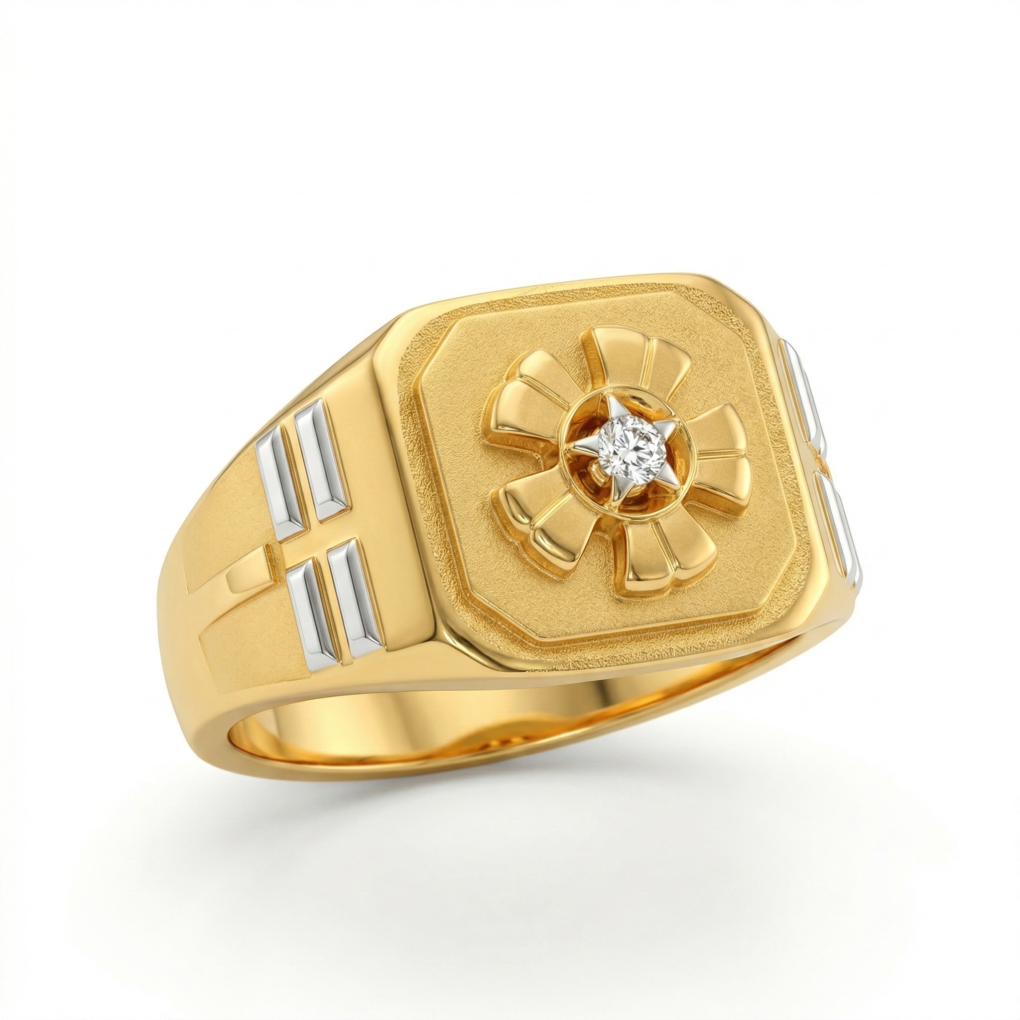 Two-Tone Minimalist Ring